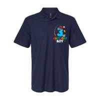 3rd Birthday Boy Fishing Fish Bday Party Decorations Softstyle Adult Sport Polo