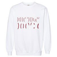 3rd Birthday Baseball Big Number Three 3 Year Old Day Funny Garment-Dyed Sweatshirt