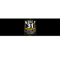 31st Birthday Built 31 Years Ago 31 Years Old Birthday Bumper Sticker