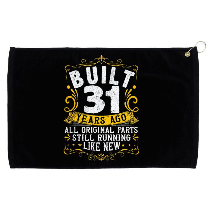 31st Birthday Built 31 Years Ago 31 Years Old Birthday Grommeted Golf Towel