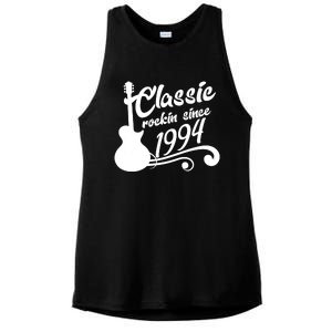 30th Birthday Classic Rockin Since 1994 Ladies PosiCharge Tri-Blend Wicking Tank