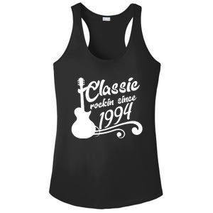 30th Birthday Classic Rockin Since 1994 Ladies PosiCharge Competitor Racerback Tank