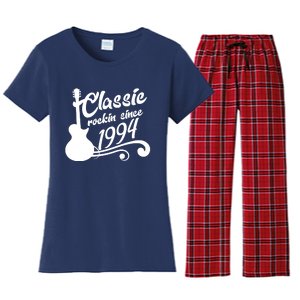 30th Birthday Classic Rockin Since 1994 Women's Flannel Pajama Set