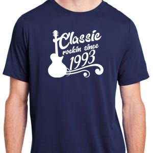 30th Birthday Classic Rockin Since 1993 Adult ChromaSoft Performance T-Shirt