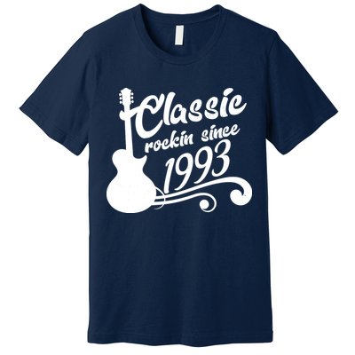 30th Birthday Classic Rockin Since 1993 Premium T-Shirt