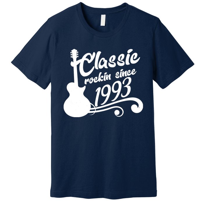 30th Birthday Classic Rockin Since 1993 Premium T-Shirt