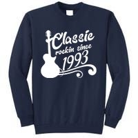 30th Birthday Classic Rockin Since 1993 Tall Sweatshirt