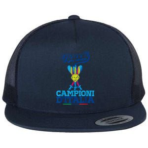 3 Bastoni Campioni DItalia Napoli Tifosi Napoletani 1926 Flat Bill Trucker Hat