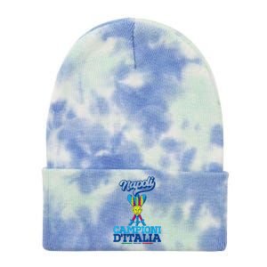 3 Bastoni Campioni DItalia Napoli Tifosi Napoletani 1926 Tie Dye 12in Knit Beanie