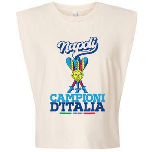 3 Bastoni Campioni d'Italia Napoli Tifosi Napoletani 1926 Garment-Dyed Women's Muscle Tee