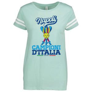 3 Bastoni Campioni d'Italia Napoli Tifosi Napoletani 1926 Enza Ladies Jersey Football T-Shirt