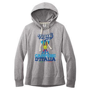 3 Bastoni Campioni d'Italia Napoli Tifosi Napoletani 1926 Women's Fleece Hoodie