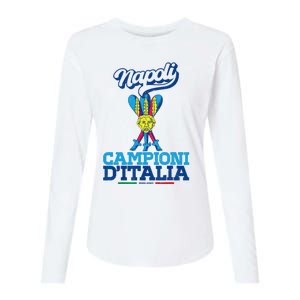 3 Bastoni Campioni d'Italia Napoli Tifosi Napoletani 1926 Womens Cotton Relaxed Long Sleeve T-Shirt