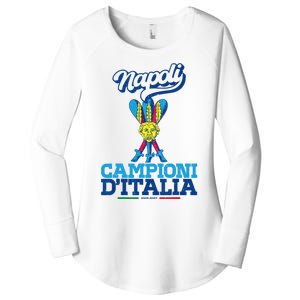 3 Bastoni Campioni d'Italia Napoli Tifosi Napoletani 1926 Women's Perfect Tri Tunic Long Sleeve Shirt