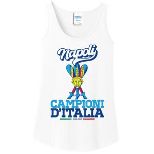 3 Bastoni Campioni d'Italia Napoli Tifosi Napoletani 1926 Ladies Essential Tank