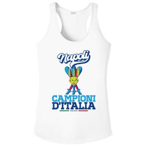 3 Bastoni Campioni d'Italia Napoli Tifosi Napoletani 1926 Ladies PosiCharge Competitor Racerback Tank