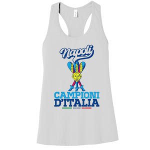 3 Bastoni Campioni d'Italia Napoli Tifosi Napoletani 1926 Women's Racerback Tank