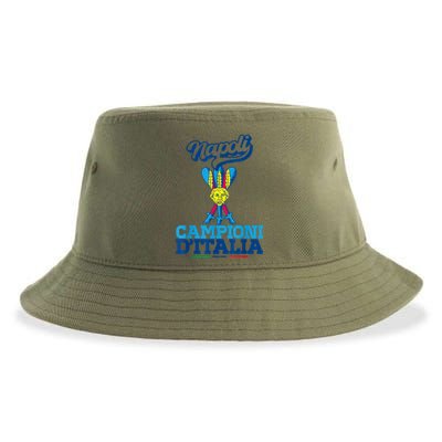 3 Bastoni Campioni DItalia Napoli Tifosi Napoletani 1926 Sustainable Bucket Hat