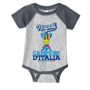 3 Bastoni Campioni DItalia Napoli Tifosi Napoletani 1926 Infant Baby Jersey Bodysuit