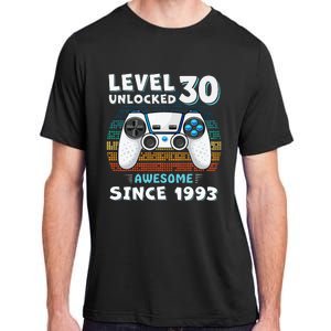 30 Birthday Decorations Gamer Men Video 1993 30th Birthday Adult ChromaSoft Performance T-Shirt