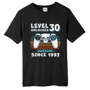 30 Birthday Decorations Gamer Men Video 1993 30th Birthday Tall Fusion ChromaSoft Performance T-Shirt