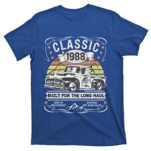 35th Birthday Gift Pickup Truck Born 1988 Cool Gift T-Shirt