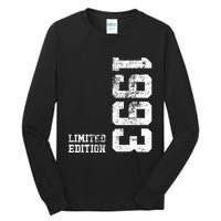 31th Birthday Gifts For Women 31 Years Old Vintage 1993 Tall Long Sleeve T-Shirt