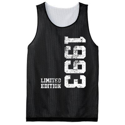 31th Birthday Gifts For Women 31 Years Old Vintage 1993 Mesh Reversible Basketball Jersey Tank