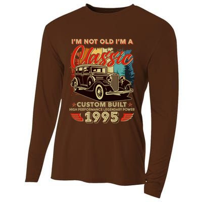 30th Birthday Im Not Old Im A Classic 1995 Custom Built Cooling Performance Long Sleeve Crew
