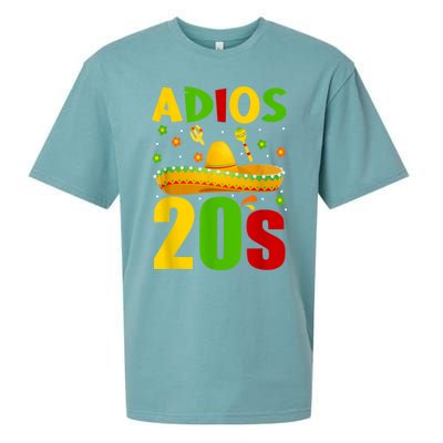 30th Birthday Mexican Party Cinco De Mayo Fiesta Adios 20s Sueded Cloud Jersey T-Shirt