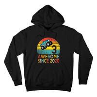 3rd Birthday Monster Truck Lover 3 Years Old Vintage Retro Tall Hoodie