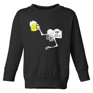 30th Birthday R.I.P. 20S Tombstone Toddler Sweatshirt