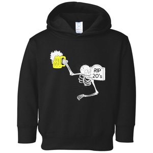 30th Birthday R.I.P. 20S Tombstone Toddler Hoodie