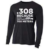 308 Because Rocks Arent Effective At 700 Meters Cooling Performance Long Sleeve Crew