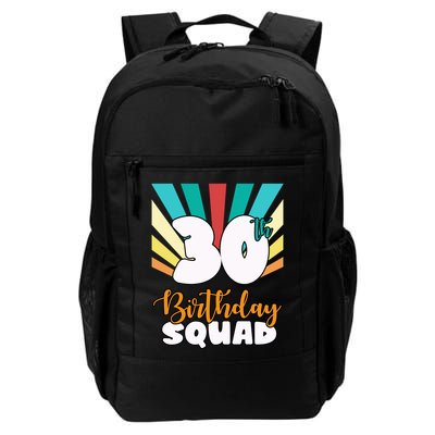 30th Birthday Squad 30 Years Old Backpack