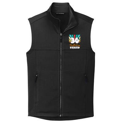 30th Birthday Squad 30 Years Old Collective Smooth Fleece Vest