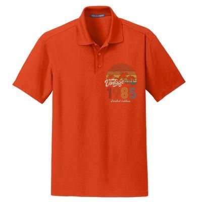 38th Birthday Vintage Limited Edition 1985 Dry Zone Grid Polo