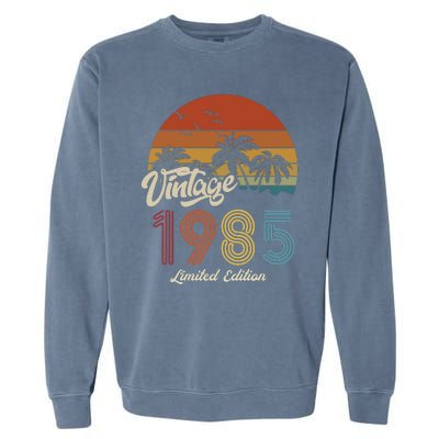 38th Birthday Vintage Limited Edition 1985 Garment-Dyed Sweatshirt