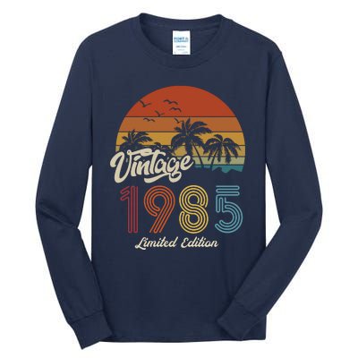 38th Birthday Vintage Limited Edition 1985 Tall Long Sleeve T-Shirt