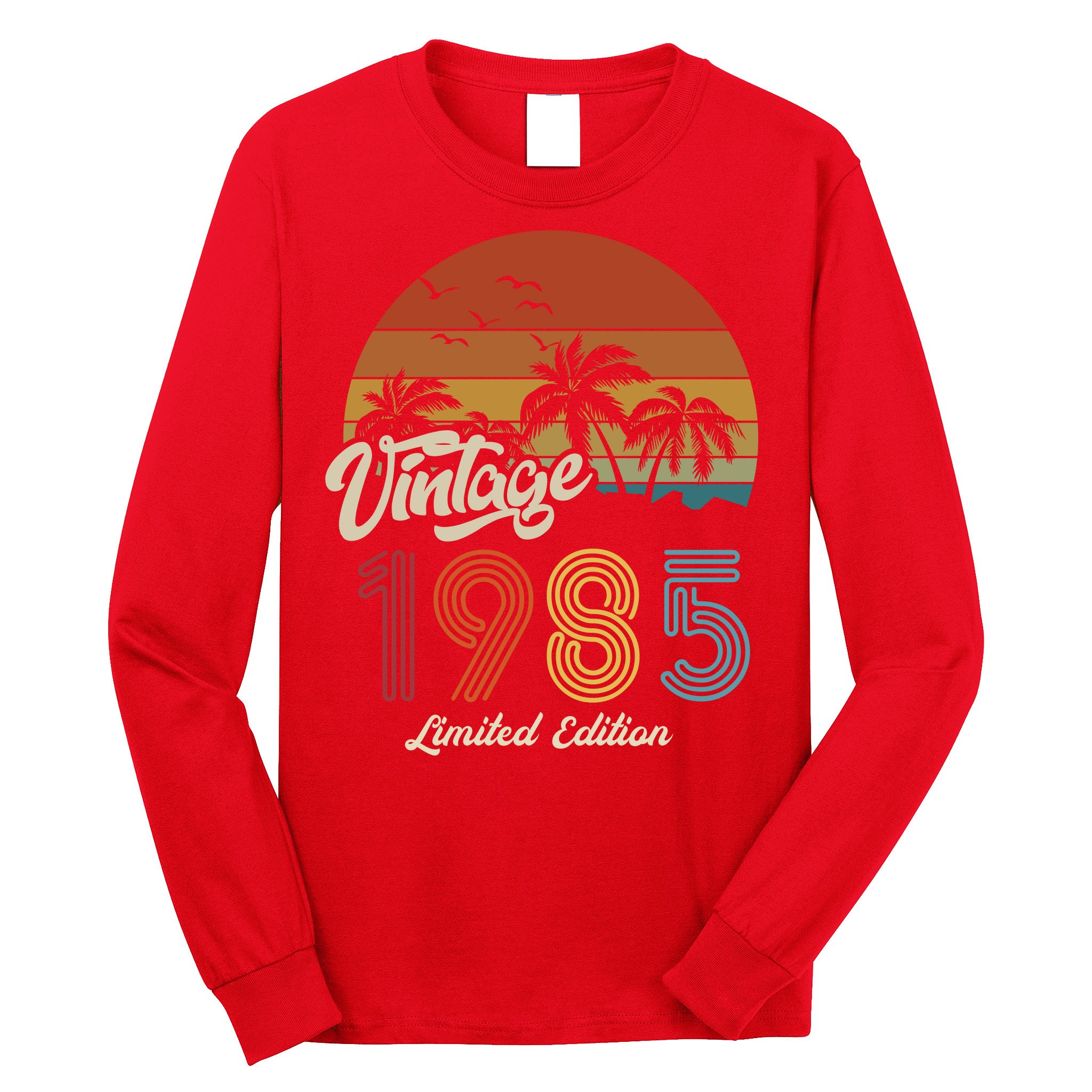 38th Birthday Vintage Limited Edition 1985 Long Sleeve Shirt