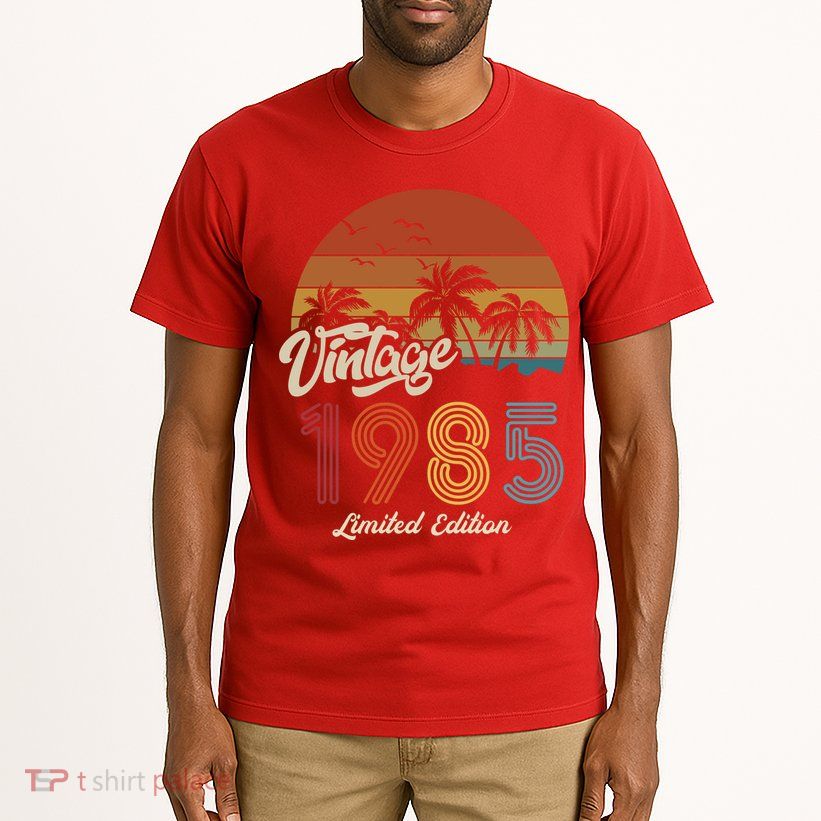 38th Birthday Vintage Limited Edition 1985 Tall T-Shirt
