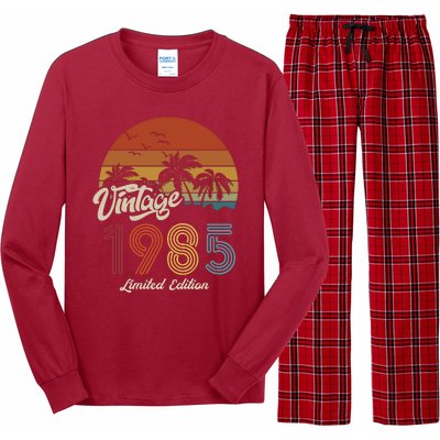 38th Birthday Vintage Limited Edition 1985 Long Sleeve Pajama Set