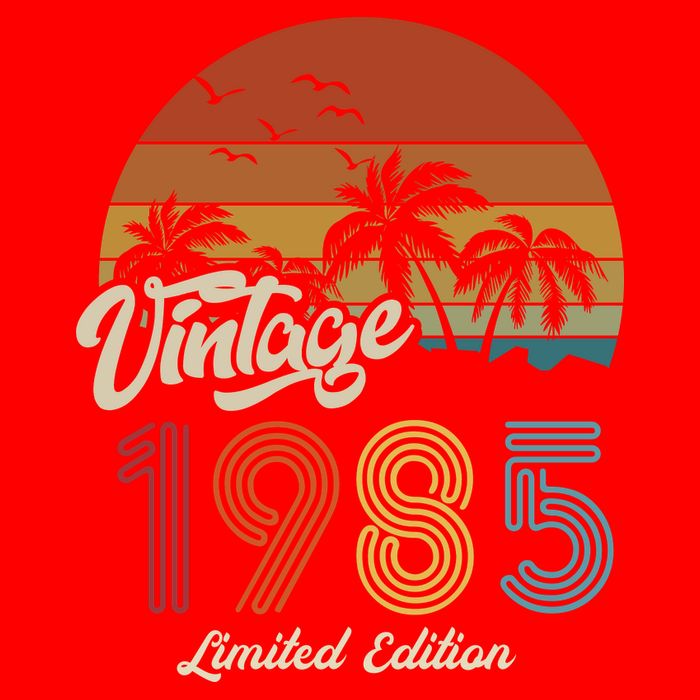 38th Birthday Vintage Limited Edition 1985 Flatbill Hat