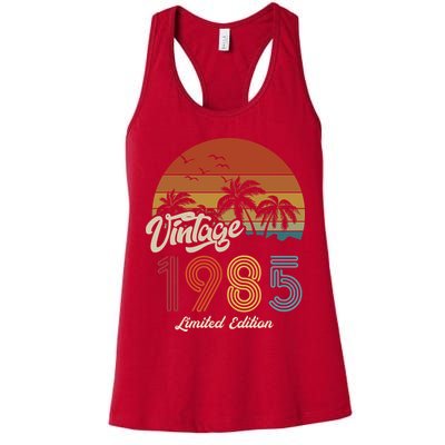 38th Birthday Vintage Limited Edition 1985 Womens Tank Top