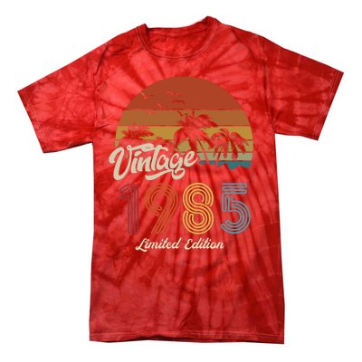 38th Birthday Vintage Limited Edition 1985 Tie-Dye T-Shirt