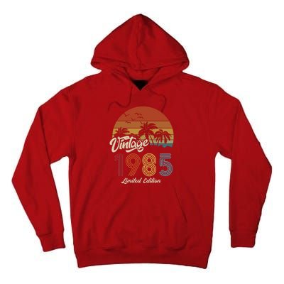 38th Birthday Vintage Limited Edition 1985 Tall Hoodie