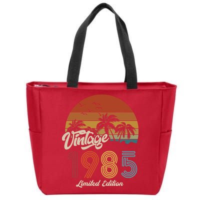38th Birthday Vintage Limited Edition 1985 Zip Tote Bag