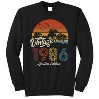 37th Birthday Vintage Limited Edition 1986 Sweatshirt