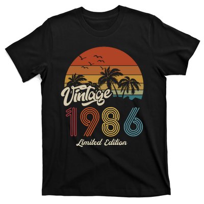 37th Birthday Vintage Limited Edition 1986 T-Shirt