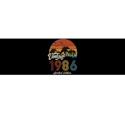 37th Birthday Vintage Limited Edition 1986 Bumper Sticker